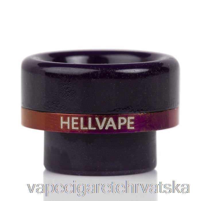 Vape Hrvatska Hellvape Ag+/passage Rda Drip Tip Tamnoljubičasta